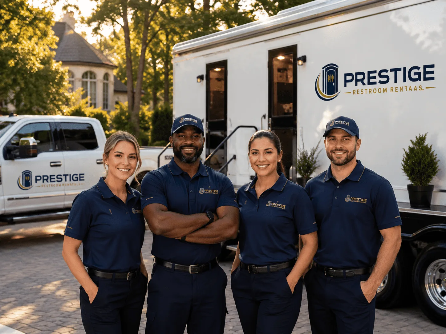 Trusted Luxury Portable Restrooms company in Clune, PA